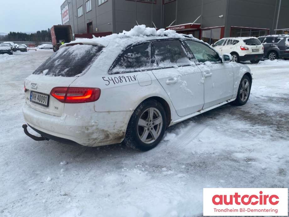 Audi A4 2007-2014 (Type IV) (B8) (B8), Motorkode: CJCA, Girkassekode: NYM