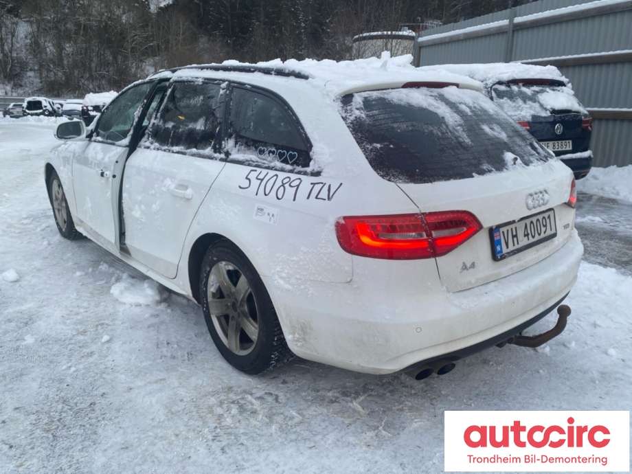Audi A4 2007-2014 (Type IV) (B8) (B8), Motorkode: CJCA, Girkassekode: NYM