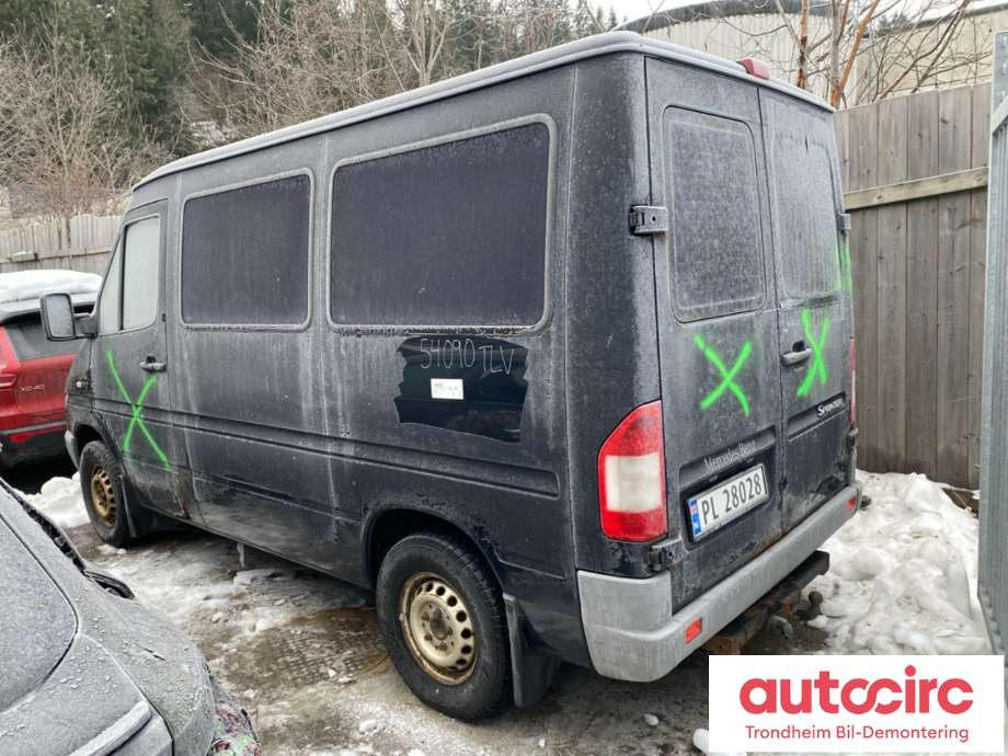 Mercedes Sprinter 1995-2006 (903) (903), Motorkode: 611987, Girkassekode: 711605