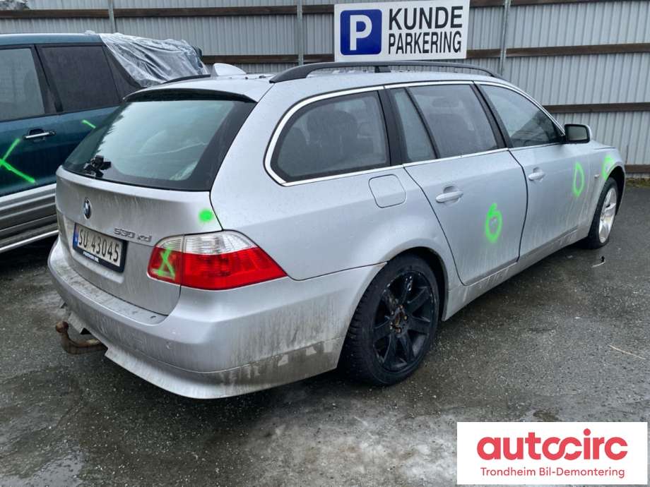 BMW 5-Serie 2003-2010 (E60/E61) delebil , Motorkode: M57D30O2, Girkassekode: GA6HP26Z