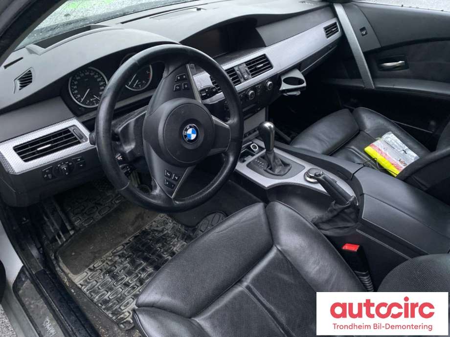 BMW 5-Serie 2003-2010 (E60/E61) delebil , Motorkode: M57D30O2, Girkassekode: GA6HP26Z