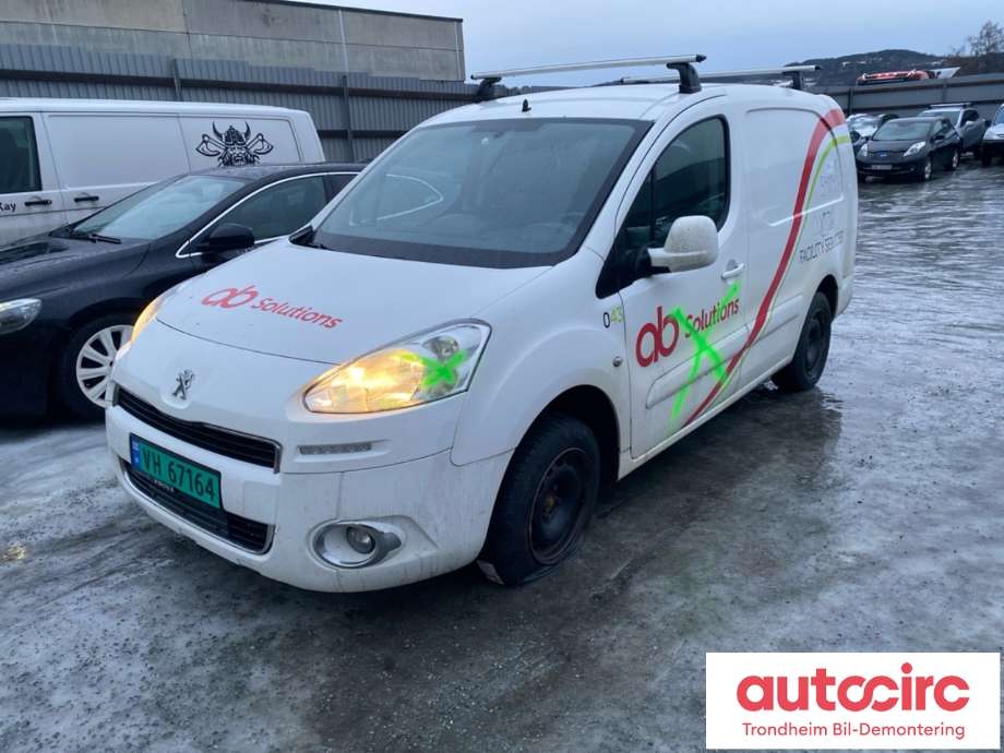 Peugeot Partner 2008-2015 (Type II, Fase 1) , Motorkode: 9HF, Girkassekode: 1608935280
