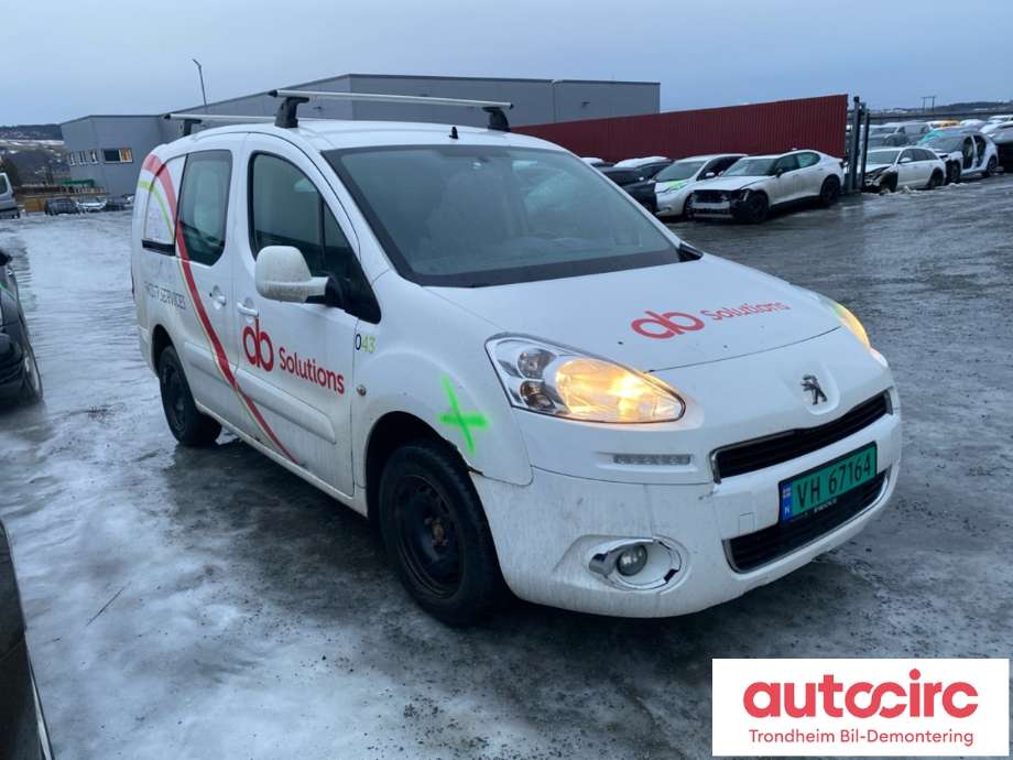 Peugeot Partner 2008-2015 (Type II, Fase 1) , Motorkode: 9HF, Girkassekode: 1608935280