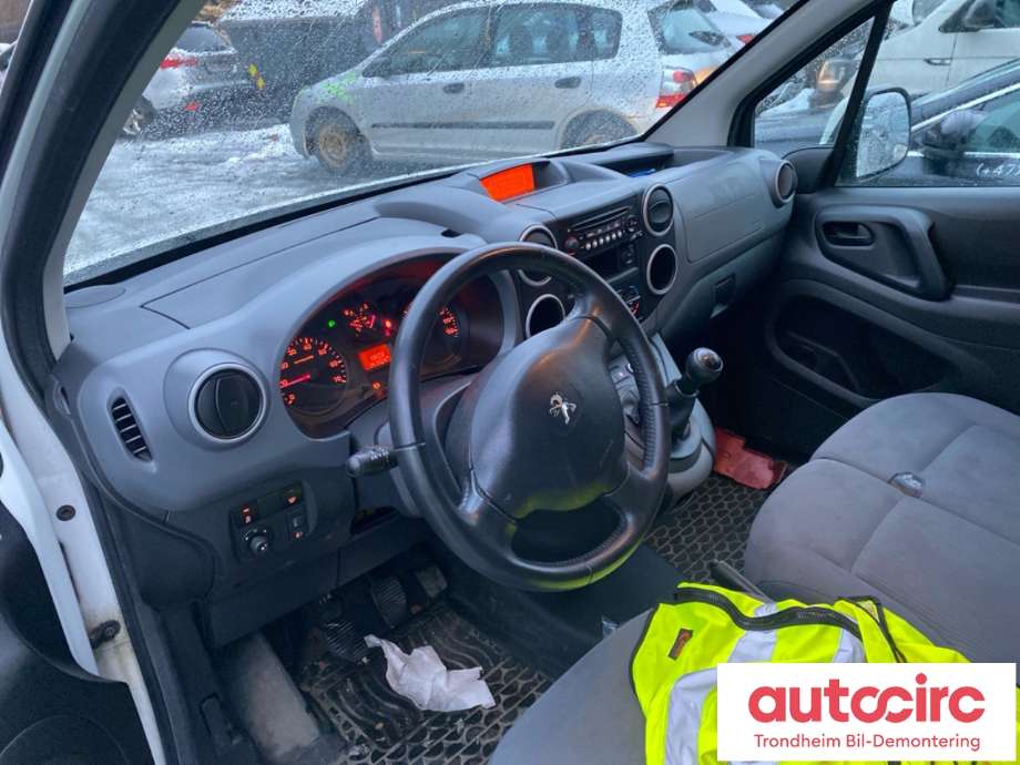 Peugeot Partner 2008-2015 (Type II, Fase 1) , Motorkode: 9HF, Girkassekode: 1608935280