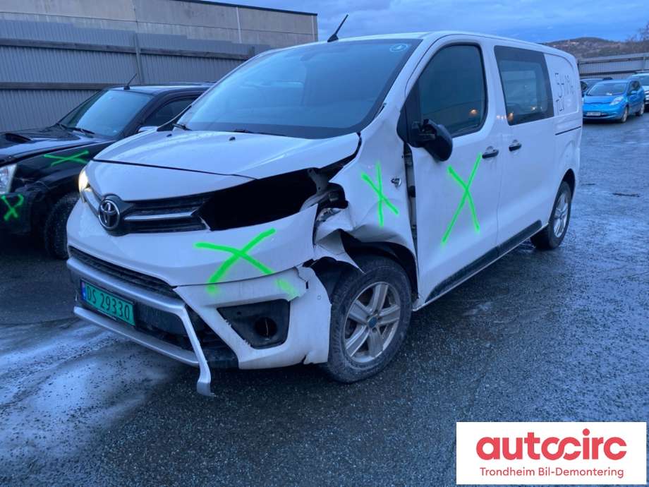 Toyota Proace 2016-->> (Type II) , Motorkode: SU001B2471, Girkassekode: SU001B4951