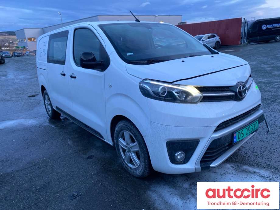 Toyota Proace 2016-->> (Type II) , Motorkode: SU001B2471, Girkassekode: SU001B4951