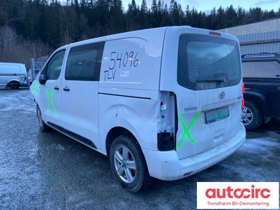 Toyota Proace 2016-->> (Type II) , Motorkode: SU001B2471, Girkassekode: SU001B4951