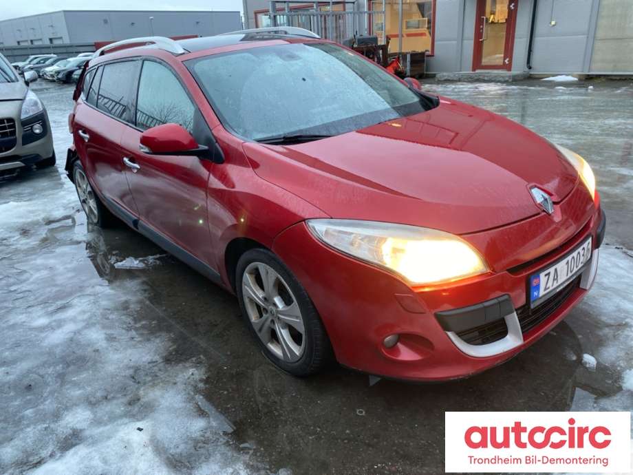 Renault Megane 2009-2016 Type III , Motorkode: K9K834, Girkassekode: JR5