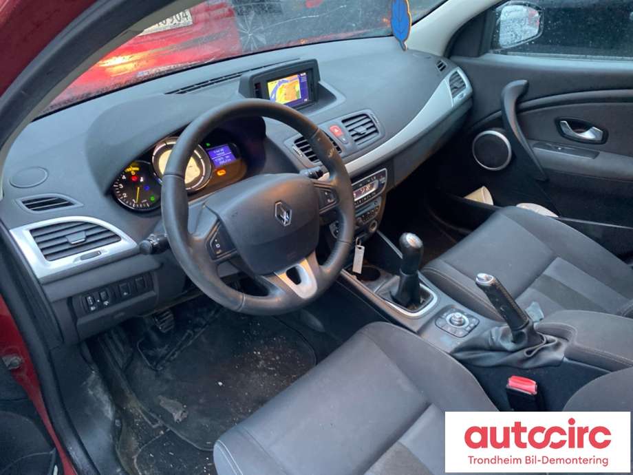 Renault Megane 2009-2016 Type III , Motorkode: K9K834, Girkassekode: JR5
