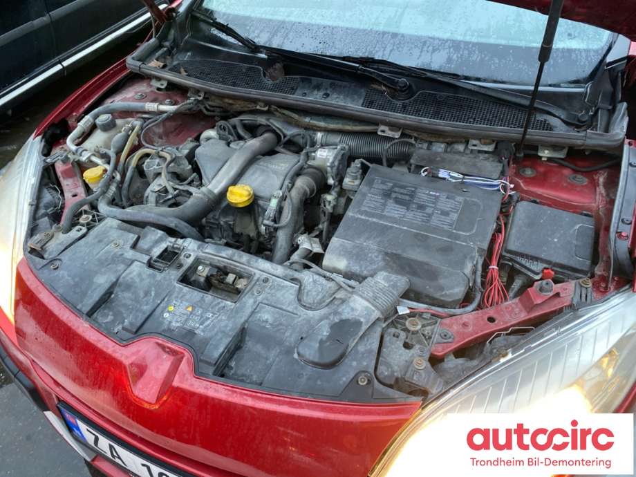 Renault Megane 2009-2016 Type III , Motorkode: K9K834, Girkassekode: JR5