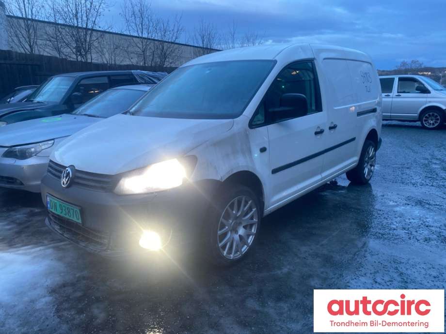 VW Caddy 2010-2015 (Type III, Fase 2) , Motorkode: CFHF, Girkassekode: NFQ