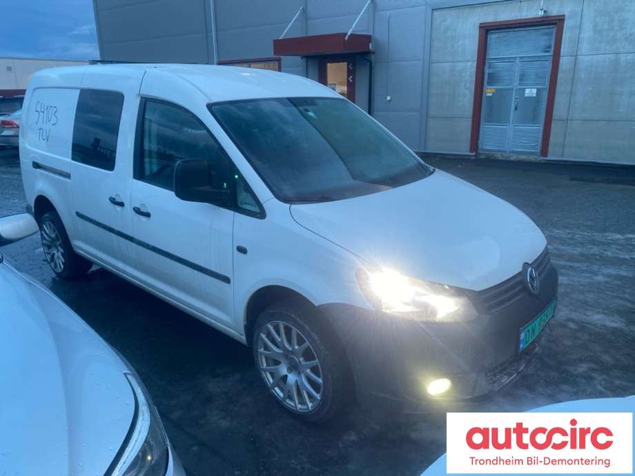 VW Caddy 2010-2015 (Type III, Fase 2) , Motorkode: CFHF, Girkassekode: NFQ
