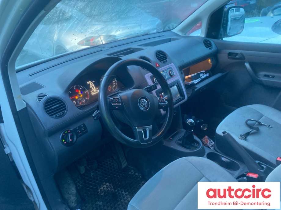 VW Caddy 2010-2015 (Type III, Fase 2) , Motorkode: CFHF, Girkassekode: NFQ