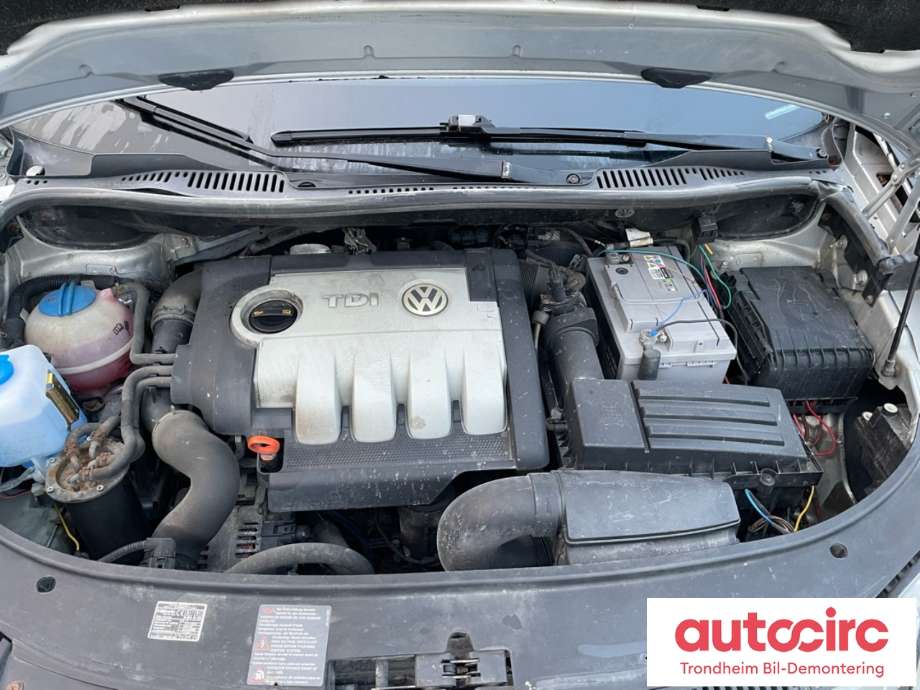 VW Touran 2007-2010 (Type I, Fase 2) , Motorkode: BLS, Girkassekode: KMZ