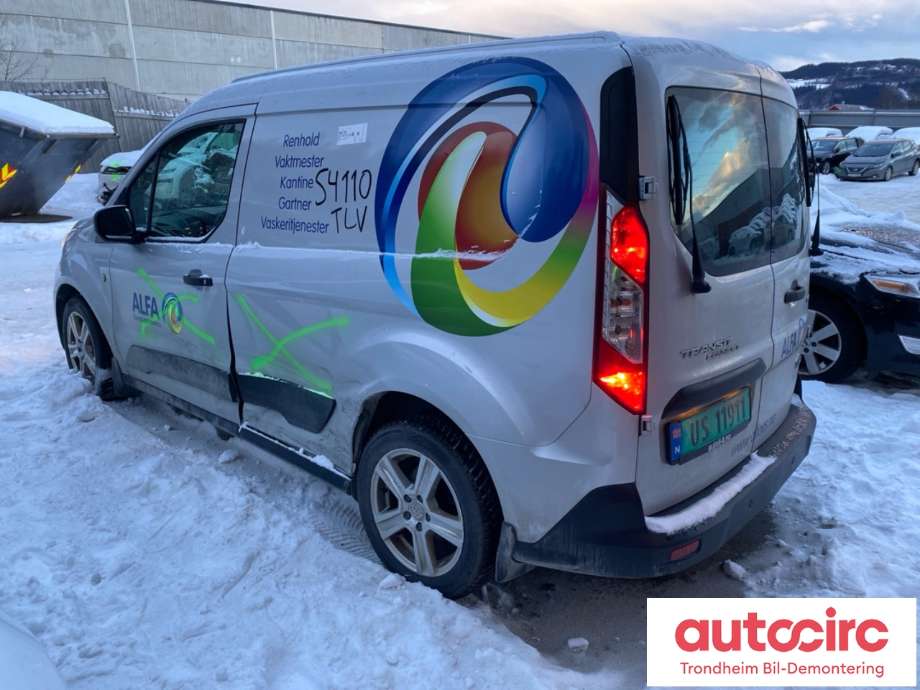 Ford Transit Connect 2018-->> Type II, Fase 2 , Motorkode: Z2GA, Girkassekode: KV6R7002DHB
