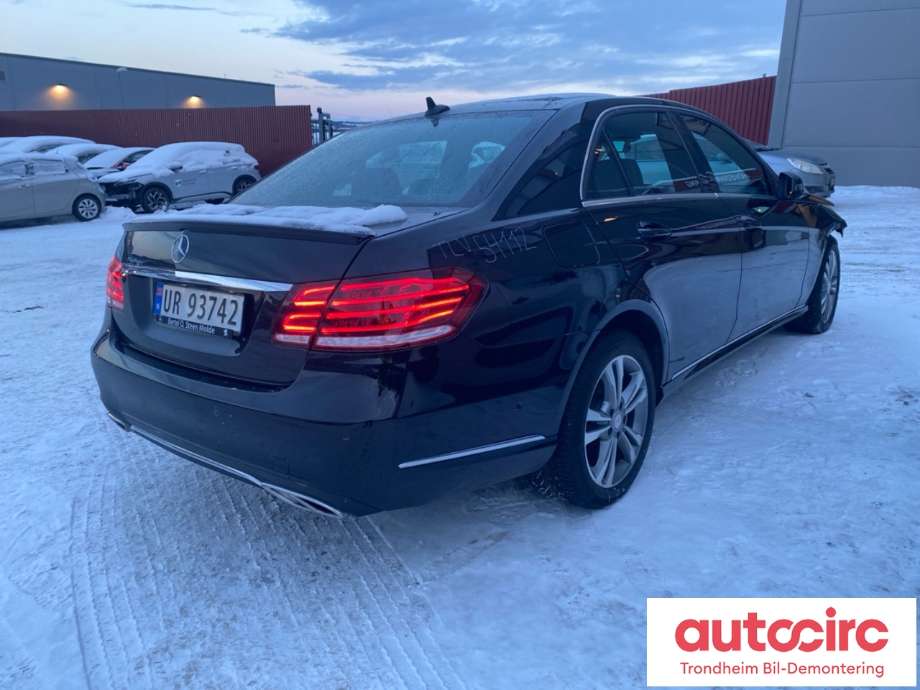 Mercedes E-Klasse 2013-2016 (Fase 2) (W212) (W212), Motorkode: 651924, Girkassekode: 722908