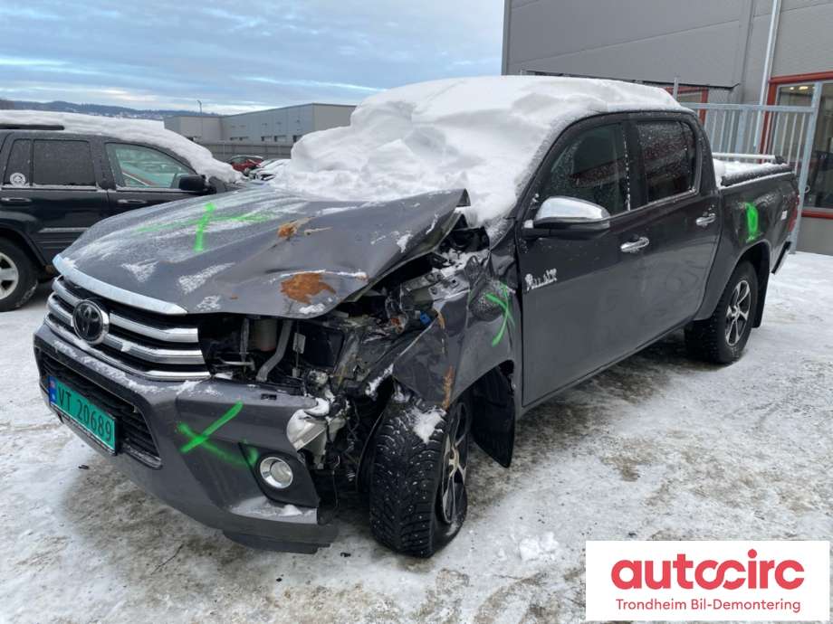 Toyota Hilux, 2020->>  delebil , Motorkode: 2GD-FTV, Girkassekode: 3500071480