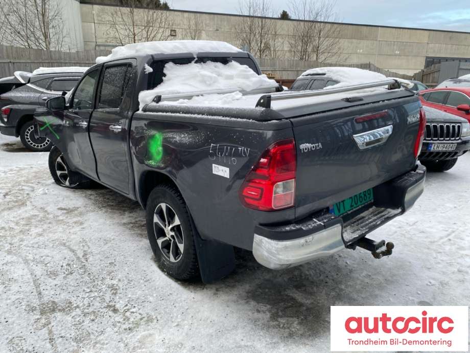 Toyota Hilux 2020-->> , Motorkode: 2GD-FTV, Girkassekode: 3500071480
