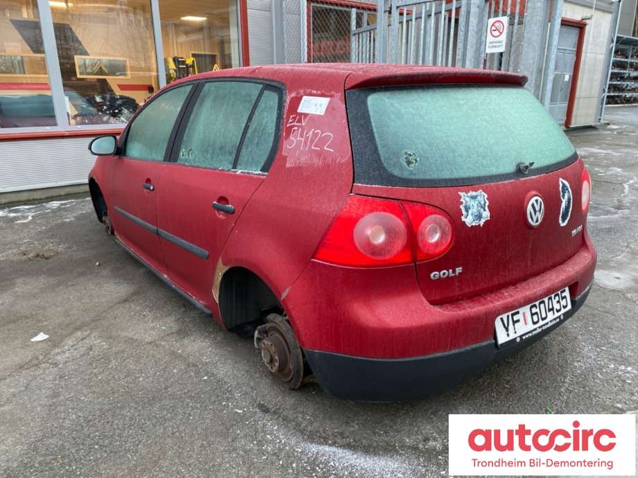 VW Golf V, Combi 2003-2008 , Motorkode: BAG, Girkassekode: GVV