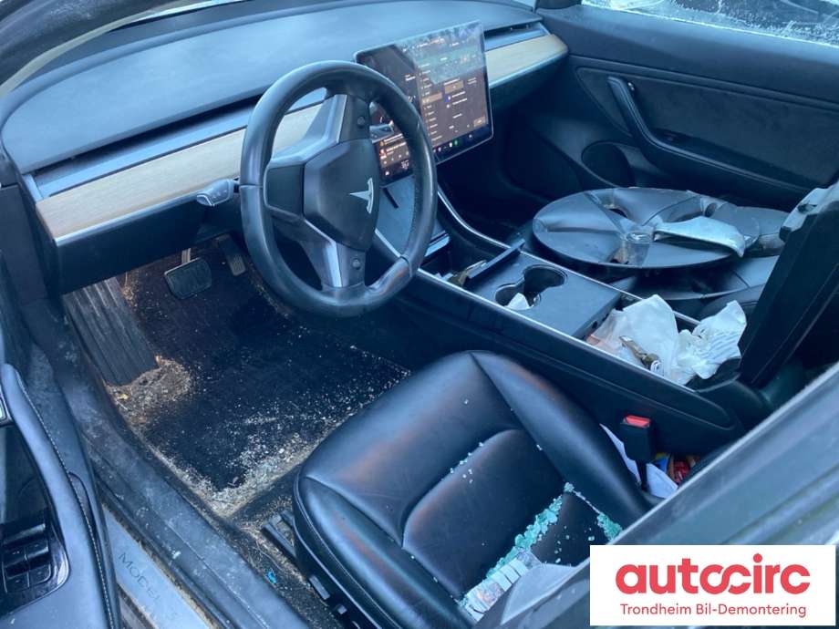 Tesla Model 3 2018-2023 (Fase 1) , Motorkode: 3D3, Girkassekode: TRINNLØS