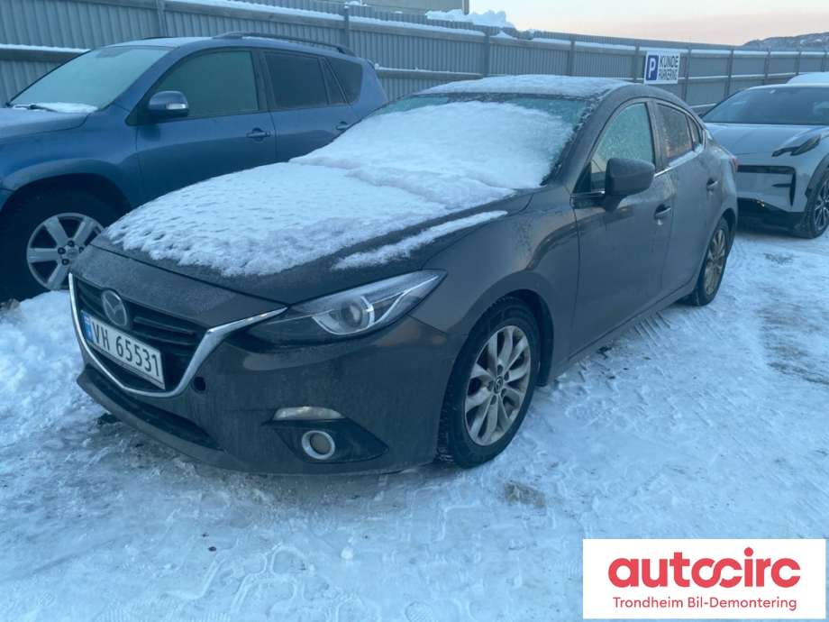 Mazda 3, 2013-2016 (Type III, Fase 1)  delebil , Motorkode: PE-VPS, Girkassekode: FWBJ03000