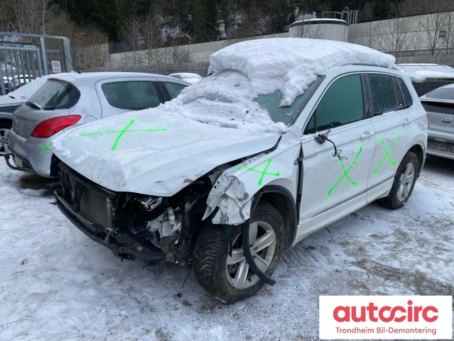 VW Tiguan, 2016-2020 (Type II, Fase 1)  delebil , Motorkode: DFHA, Girkassekode: RPN