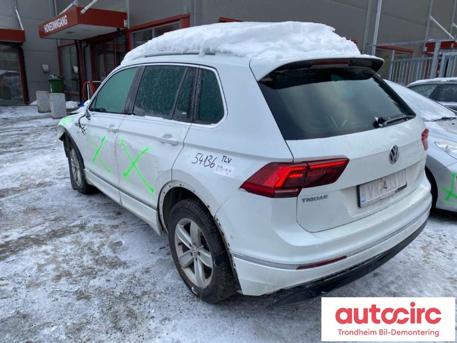 VW Tiguan 2016-2020 (Type II, Fase 1) , Motorkode: DFHA, Girkassekode: RPN
