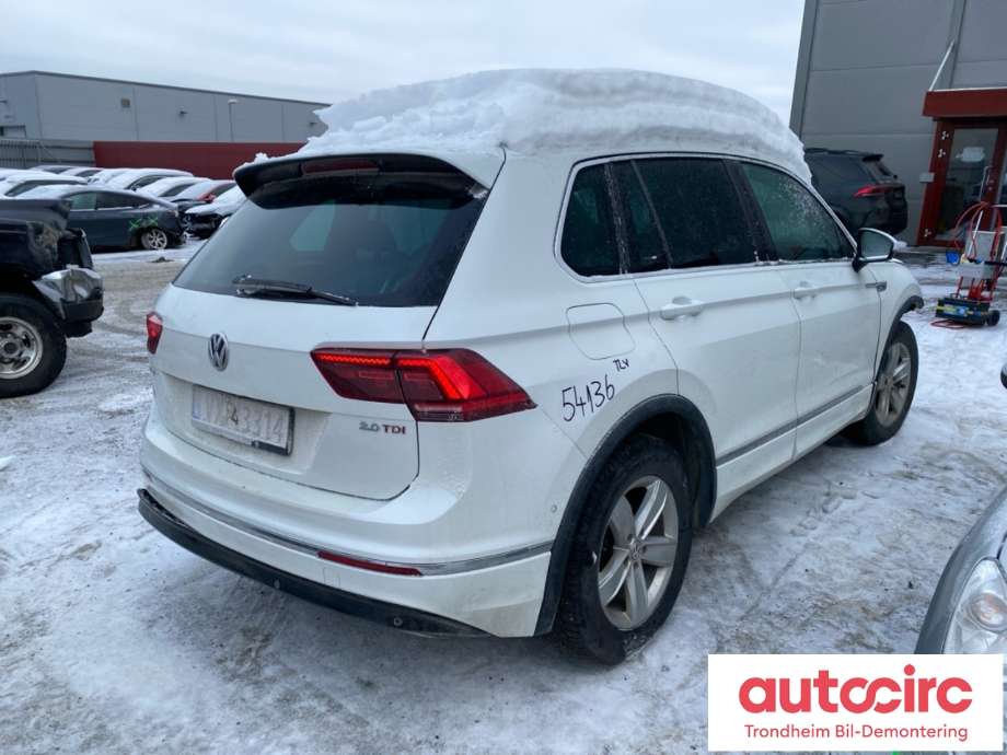 VW Tiguan 2016-2020 (Type II, Fase 1) , Motorkode: DFHA, Girkassekode: RPN
