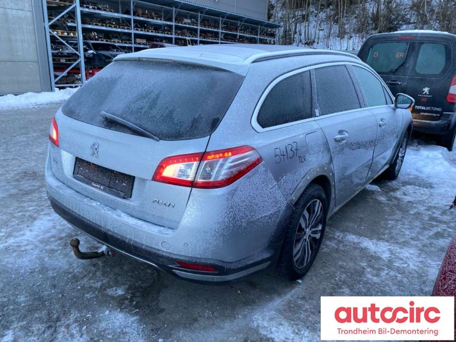 Peugeot 508 2014-2018 (Type I, Fase 2) , Motorkode: RH02, Girkassekode: 1608730880