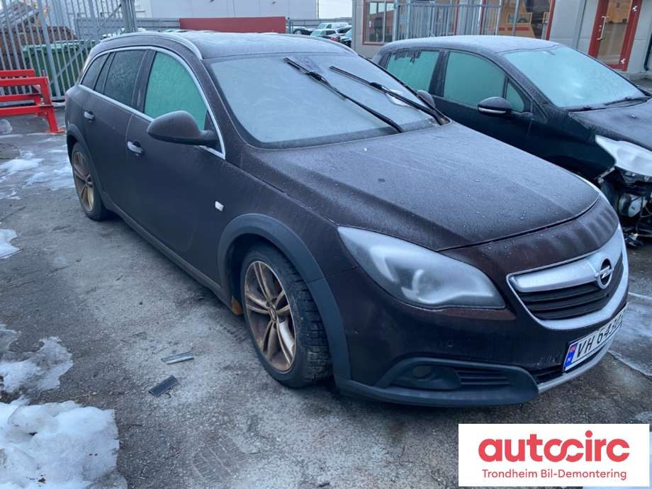 Opel Insignia A 2014-2017 , Motorkode: A20DTH, Girkassekode: MDK