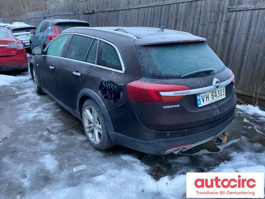 Opel Insignia A 2014-2017 , Motorkode: A20DTH, Girkassekode: MDK