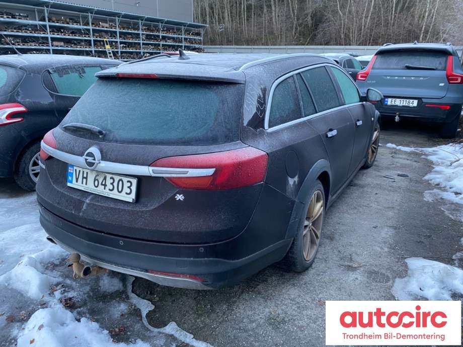 Opel Insignia A 2014-2017 , Motorkode: A20DTH, Girkassekode: MDK