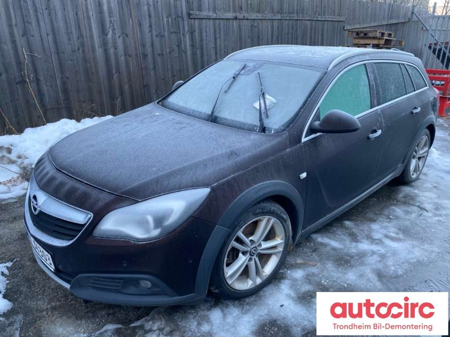 Opel Insignia A 2014-2017 , Motorkode: A20DTH, Girkassekode: MDK