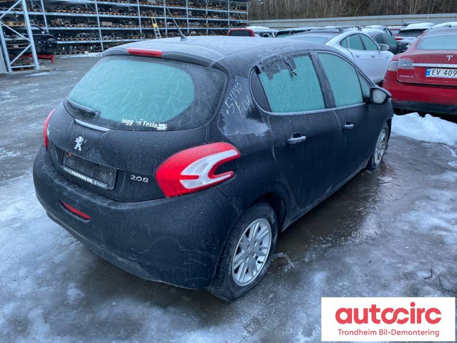 Peugeot 208 2012-2019 (Type I) , Motorkode: 8H01, Girkassekode: 2222 YR
