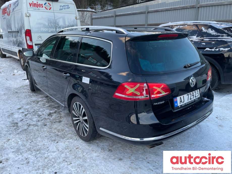 VW Passat 2011-2015 (B7) (B7), Motorkode: CFFB, Girkassekode: LPR