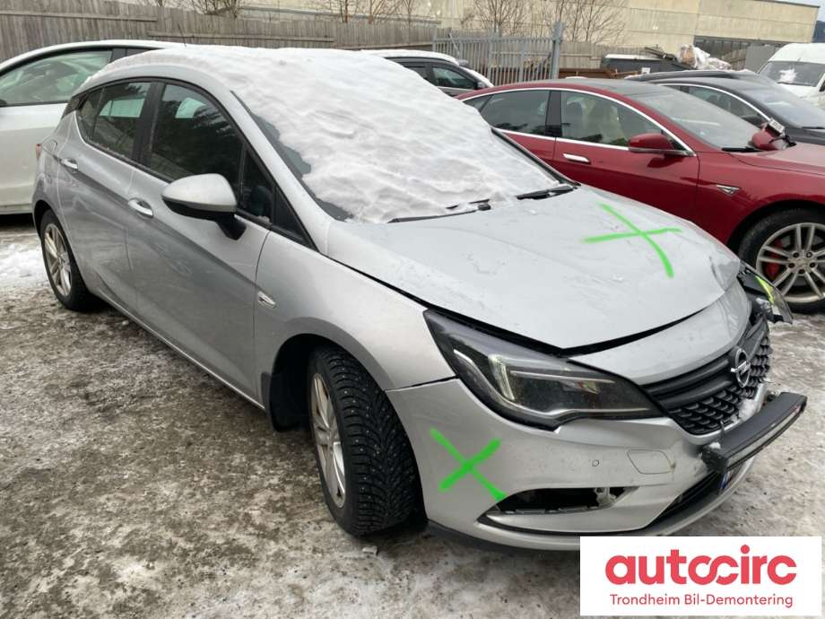Opel Astra K 2015-->> , Motorkode: LE1, Girkassekode: M26