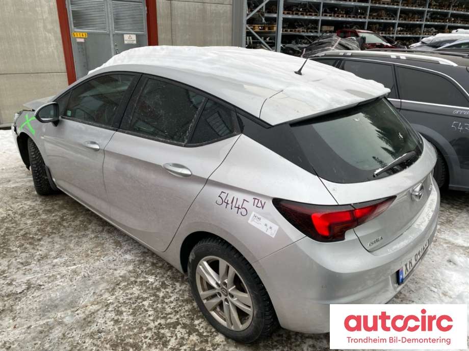 Opel Astra K 2015-->> , Motorkode: LE1, Girkassekode: M26