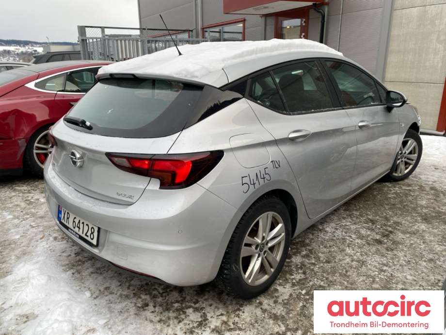 Opel Astra K 2015-->> , Motorkode: LE1, Girkassekode: M26
