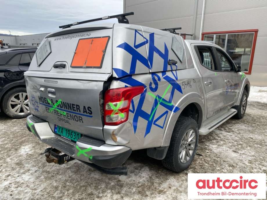 Mitsubishi L200 2015-2019 (Type V, Fase 1) , Motorkode: 4N15, Girkassekode: V5AWF