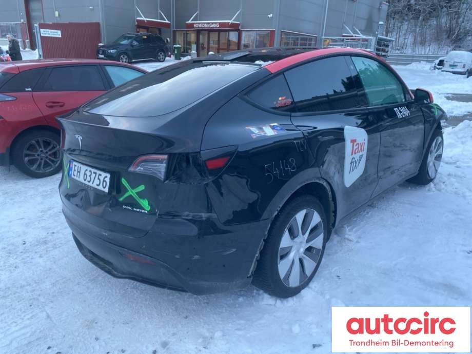 Tesla Model Y 2021-2024 (Type I) , Motorkode: 3D3|4D1, Girkassekode: TRINNLØS