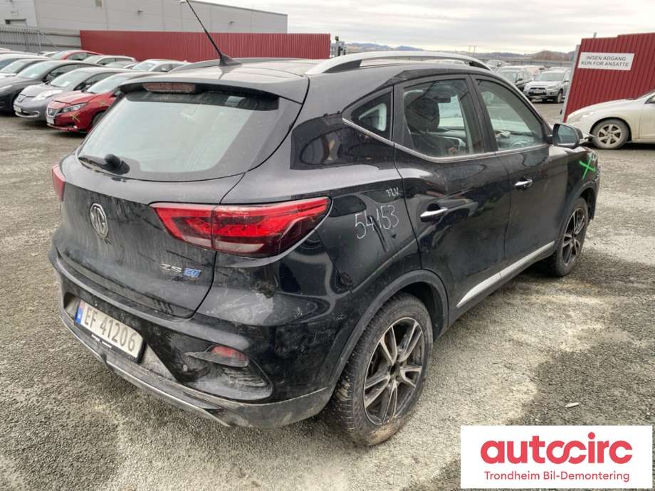 MG ZS EV 2022-->> (Type I, Fase 2) , Motorkode: TZ204XS1152, Girkassekode: 