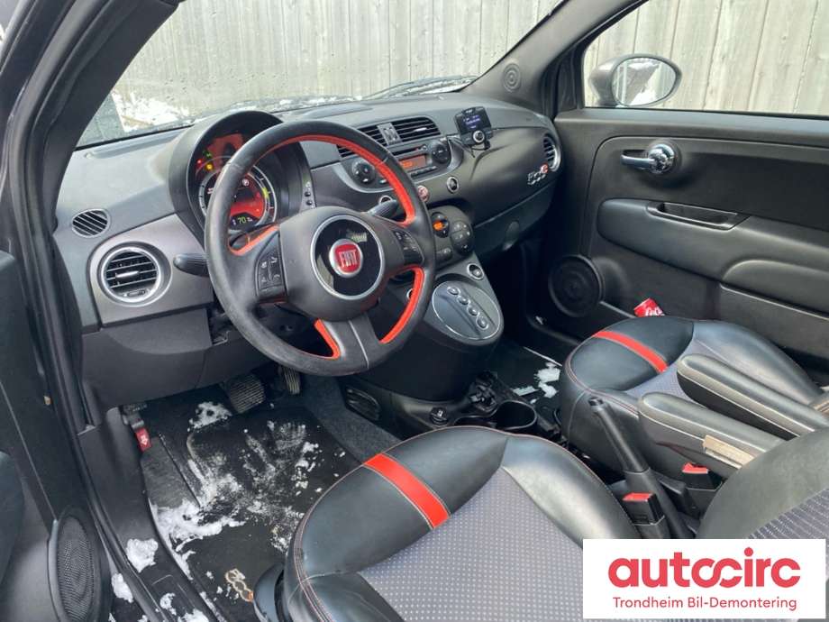 Fiat 500 2008-2020 , Motorkode: SMG 180/120, Girkassekode: TRINNLØS