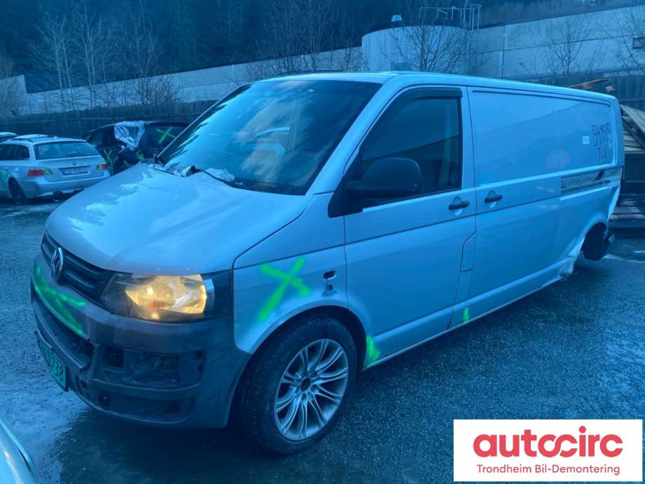 VW Transporter / Caravelle 2009-2015 (Fase 2) (T5) (T5), Motorkode: CAAC, Girkassekode: KUP
