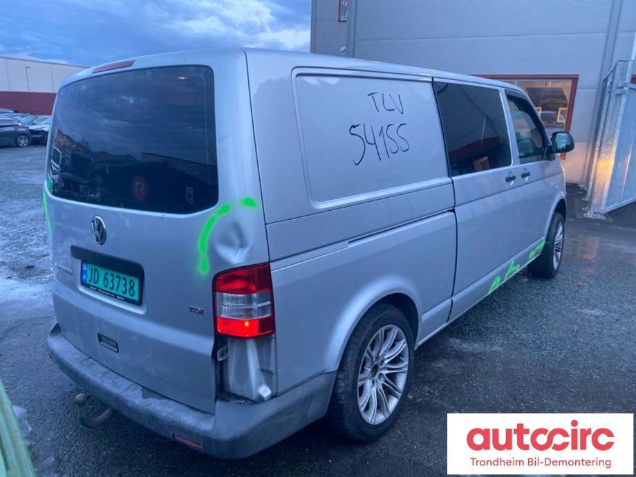 VW Transporter / Caravelle 2009-2015 (Fase 2) (T5) (T5), Motorkode: CAAC, Girkassekode: KUP