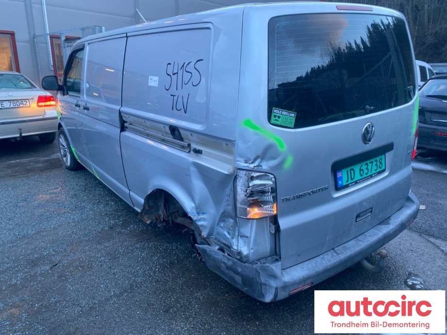 VW Transporter / Caravelle 2009-2015 (Fase 2) (T5) (T5), Motorkode: CAAC, Girkassekode: KUP