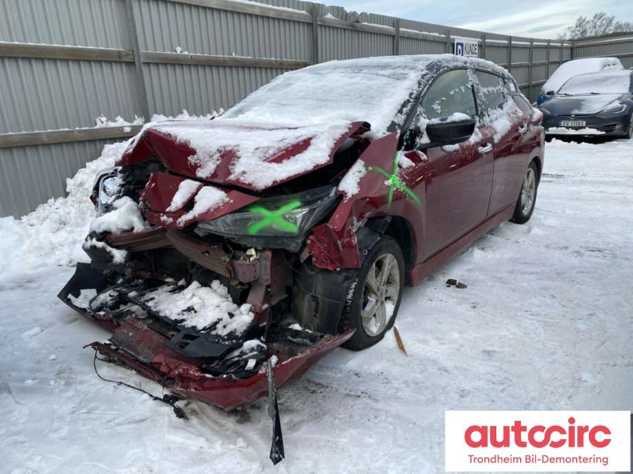 Nissan Leaf, 2018->> (Type II)  delebil , Motorkode: EM57, Girkassekode: 320105SH0A