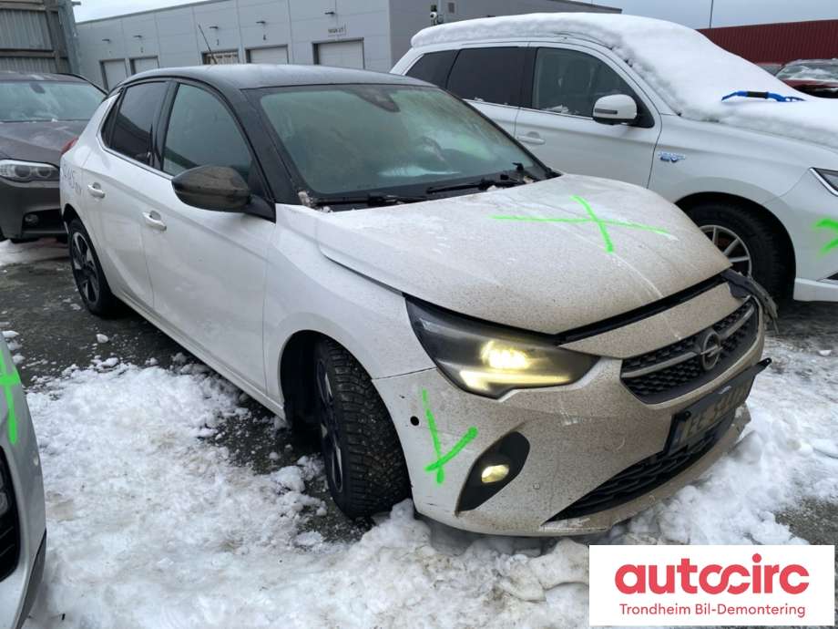 Opel Corsa-e 2019-->> , Motorkode: ZKX, Girkassekode: TRINNLØS