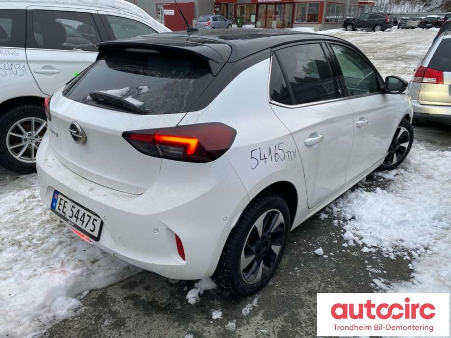 Opel Corsa-e 2019-->> , Motorkode: ZKX, Girkassekode: TRINNLØS