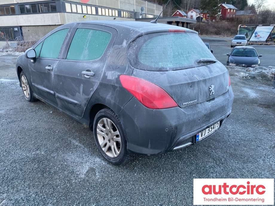 Peugeot 308 2007-2011 (Type I, Fase 1) , Motorkode: 9HZ, Girkassekode: 2222 YC