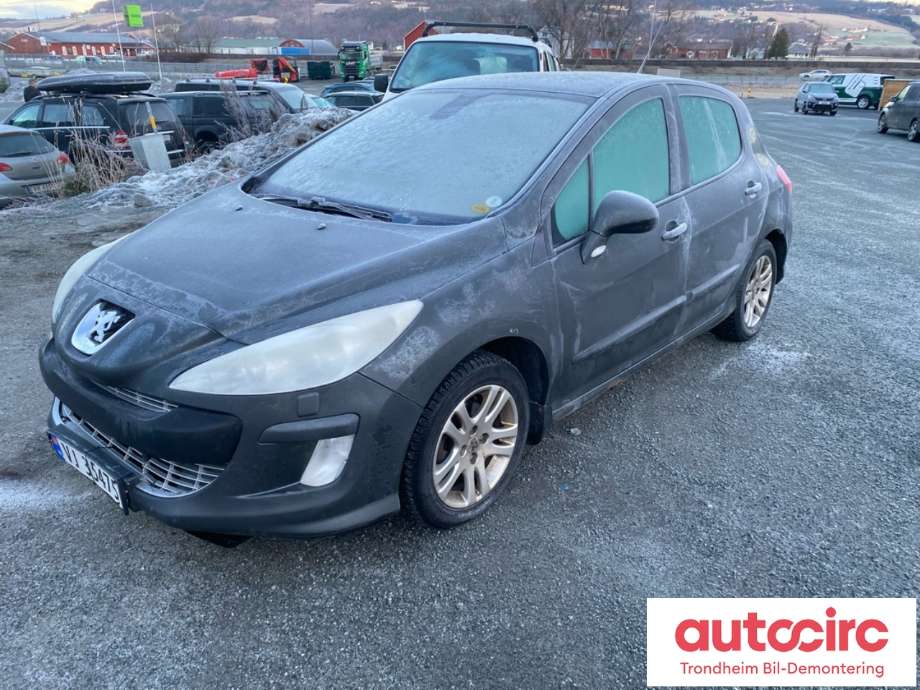 Peugeot 308 2007-2011 (Type I, Fase 1) , Motorkode: 9HZ, Girkassekode: 2222 YC